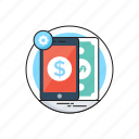 app, banking, chat bubble, m commerce, mobile banking