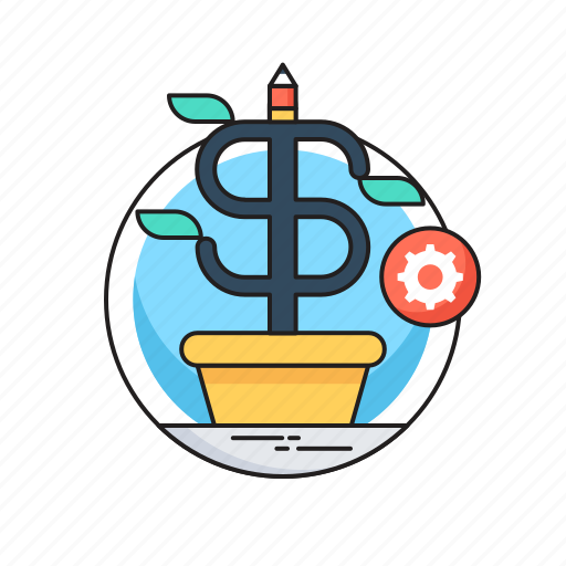 Business, growth, investment, money plant, plant icon - Download on Iconfinder