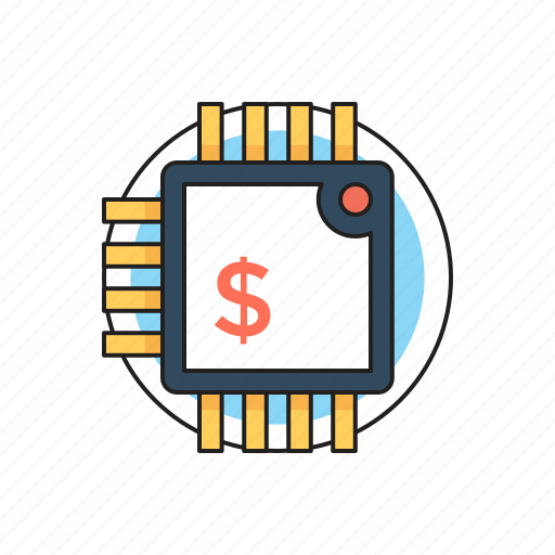 Business, digital currency, dollar, money, processing chip icon - Download on Iconfinder