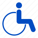 armchair, disability, invalid, wheelchair