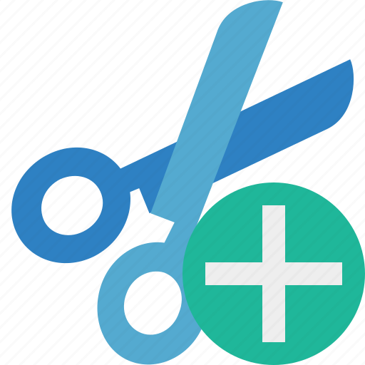 Add, cut, scissors, tools icon - Download on Iconfinder