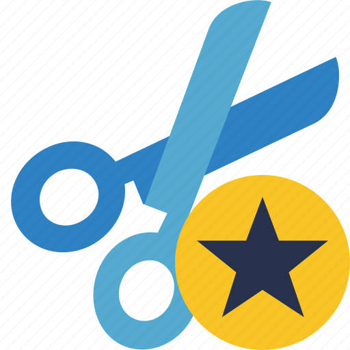 Cut, scissors, star, tools icon - Download on Iconfinder