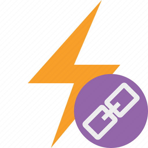 Charge, energy, flash, link, power, thunder icon - Download on Iconfinder