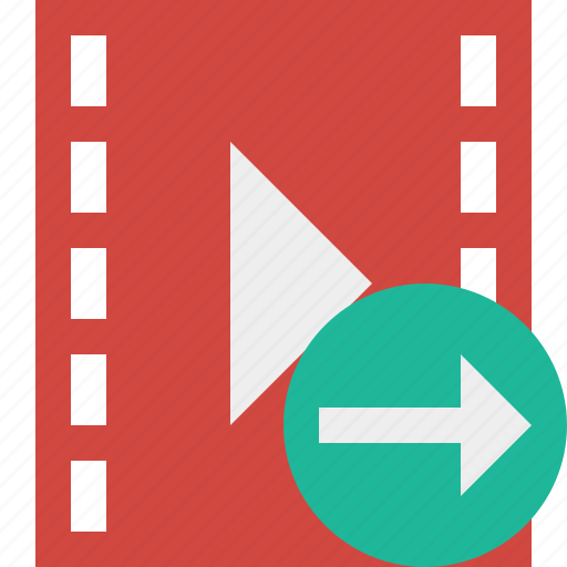 Cinema, film, media, movie, next, video icon - Download on Iconfinder
