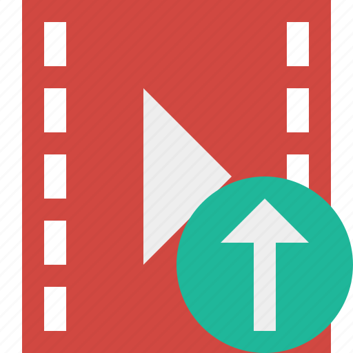 Cinema, film, media, movie, upload, video icon - Download on Iconfinder