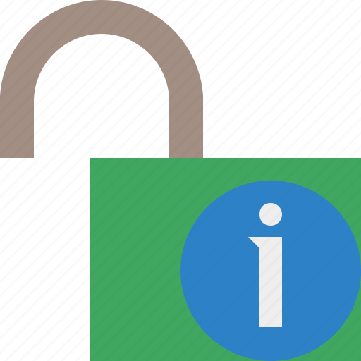 Information, unlock, access, password, protection, secure icon - Download on Iconfinder
