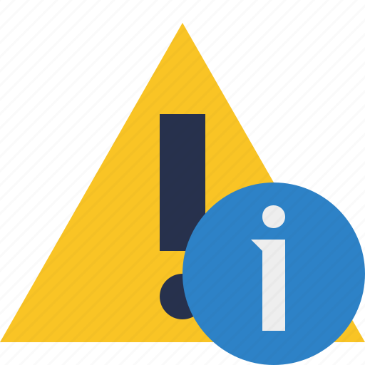 Information, warning, alert, caution, error, exclamation icon - Download on Iconfinder