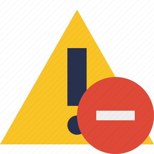 Stop, warning, alert, caution, error, exclamation icon - Download on Iconfinder