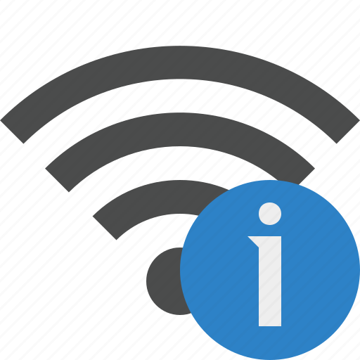 Information, connection, internet, wifi, wireless icon - Download on Iconfinder
