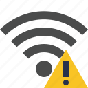 warning, connection, internet, wifi, wireless