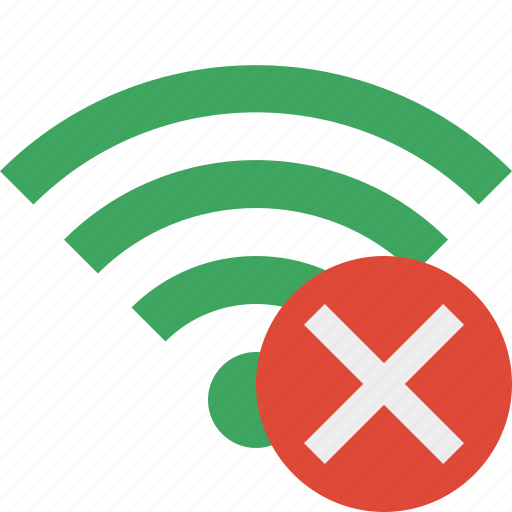 Cancel, green, connection, internet, wifi, wireless icon - Download on Iconfinder