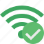 green, ok, connection, internet, wifi, wireless 