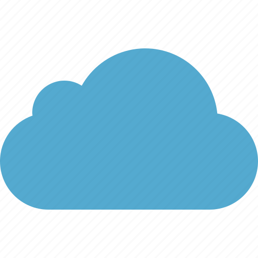Blue, cloud, network, storage, weather icon - Download on Iconfinder