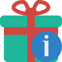 box, christmas, gift, information, present, xmas