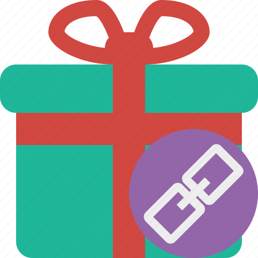 Box, christmas, gift, link, present, xmas icon - Download on Iconfinder
