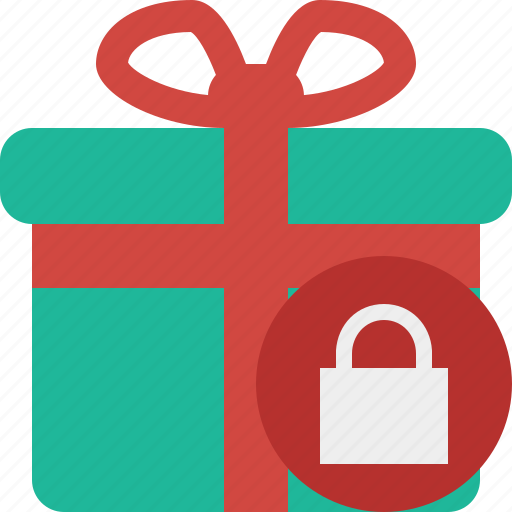 Box, christmas, gift, lock, present, xmas icon - Download on Iconfinder