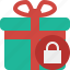 box, christmas, gift, lock, present, xmas 