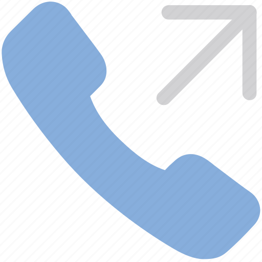 Communication, contact, conversation, outgoing call, phone call icon - Download on Iconfinder