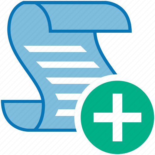 Add, document, message, plus, script, text icon - Download on Iconfinder