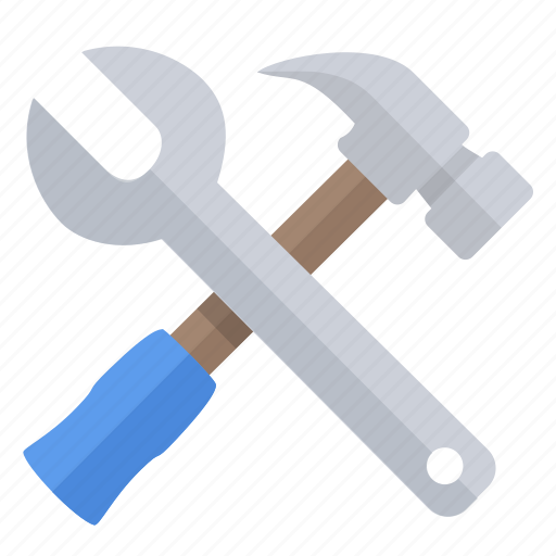 Hammer, tools, wrench, configuration, construction, repair, settings icon - Download on Iconfinder