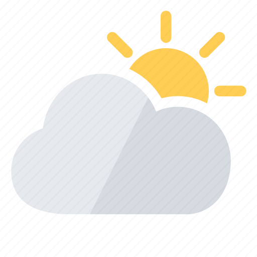 Clouds, sun, weather, cloud, forecast icon - Download on Iconfinder