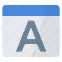font, text, window, alphabet, configuration, preferences, settings