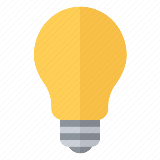 Bulb, light, on, power, turned, energy, idea icon - Download on Iconfinder