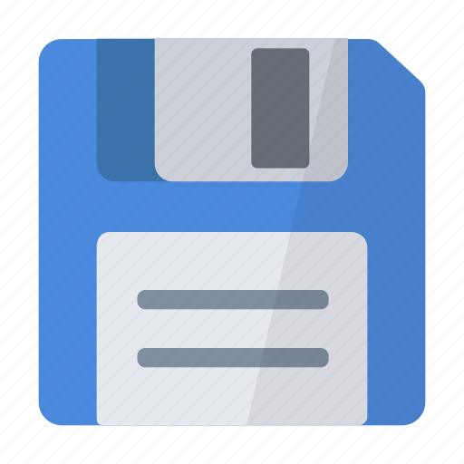 Disk diskette file  files  save  storage icon 
