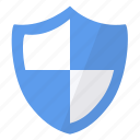 blue, protect, secure, shield, white, protection, security
