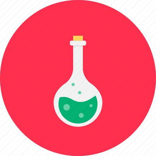 Chemical, chemistry, experiment, flusk, laboratory, round bottom flusk, science icon - Download on Iconfinder