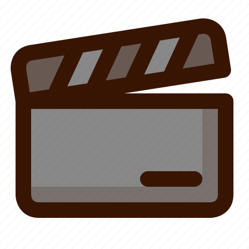 Cinema, clapperboard, film, media, movie, multimedia, video icon - Download on Iconfinder