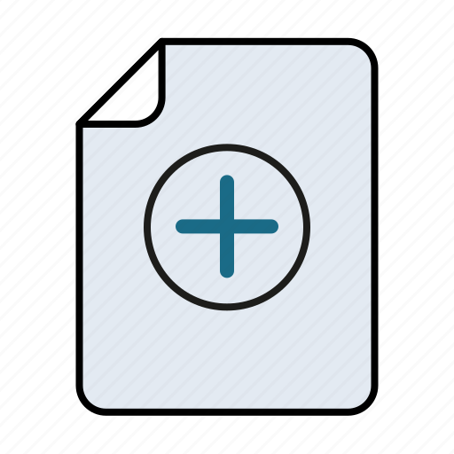 Add, file, archive, document, file format, file type, type icon - Download on Iconfinder