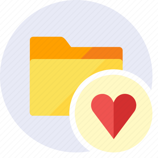 Favorite, folder, heart, favorites, favourite, love, star icon - Download on Iconfinder