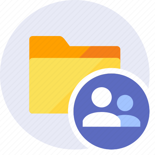 Folder, group, user, user group, account, human, users icon - Download on Iconfinder