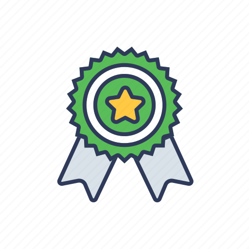 Achievement, badge, leaderboard, level, prize, winner award, medal icon - Download on Iconfinder