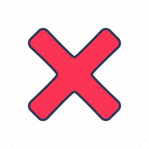Close, cancel, delete, minus, trash, exit, x icon - Download on Iconfinder