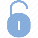open padlock, safety, unlock, unlock padlock, unlocking