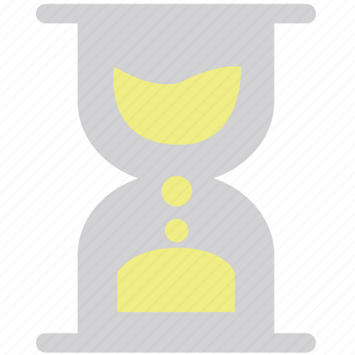 Clock, flow, hourglass, sand, time icon - Download on Iconfinder
