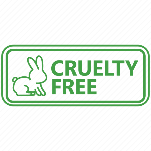 Animal testing, cruelty, free, stamp, vegan, vegetarian icon - Download on Iconfinder