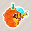 honey stickers, apiary, beekeeping, honeybee stickers, honey containers 