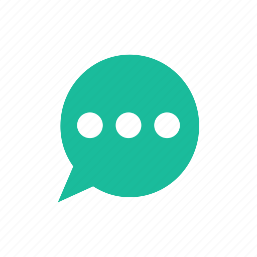 Bubble, chat, speech, type, typing icon - Download on Iconfinder