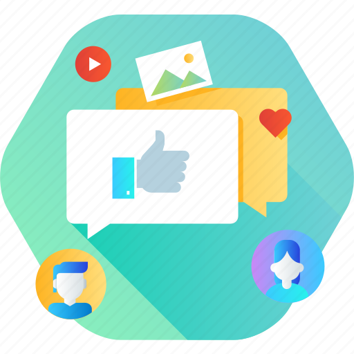 Chat, communication, contact, media, netwrking, people, social icon - Download on Iconfinder