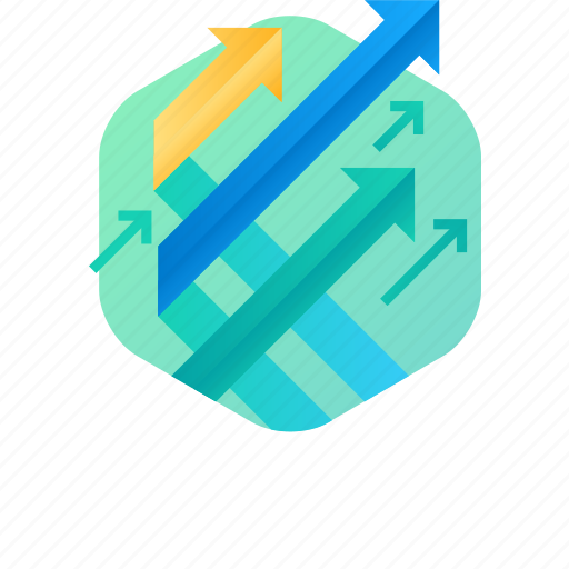 Arrow, business, chart, growth, increase, report, success icon - Download on Iconfinder