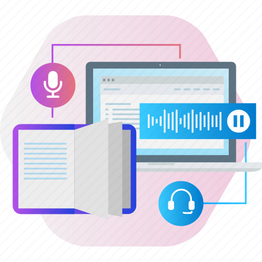 Audio, book, course, education, online, training icon - Download on Iconfinder