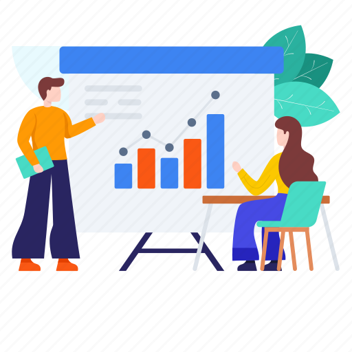 Business, business analytics, business presentation, graphical presentation, infographics, presentation, statistics illustration - Download on Iconfinder