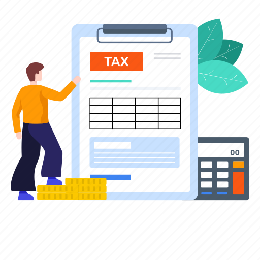 Budget report, income, income tax, tax, tax file, tax report, tax return illustration - Download on Iconfinder