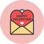 happy, mail, valentine 