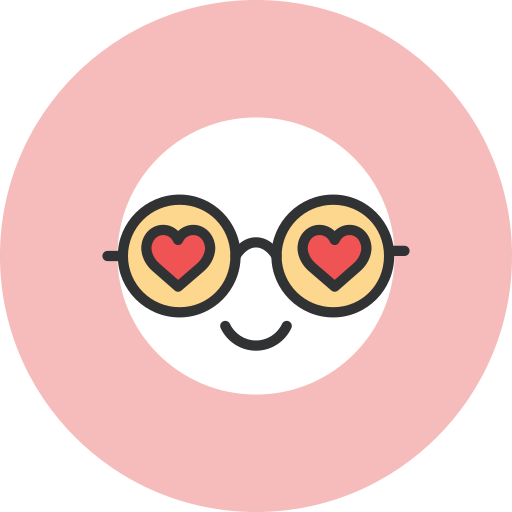Glasses, hearts icon - Free download on Iconfinder
