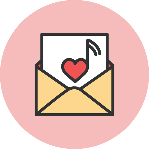 Heart, mail, note icon - Free download on Iconfinder