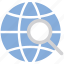 globe, location, magnifying glass, map, navigation, search, search location 